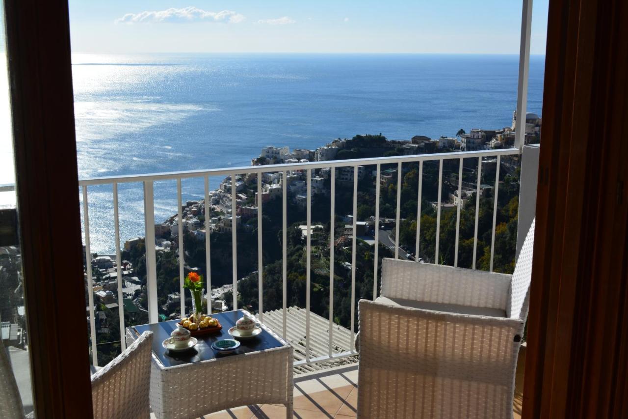 Casa Rossia Breathtaking Sea View Apartment In Positano Ngoại thất bức ảnh