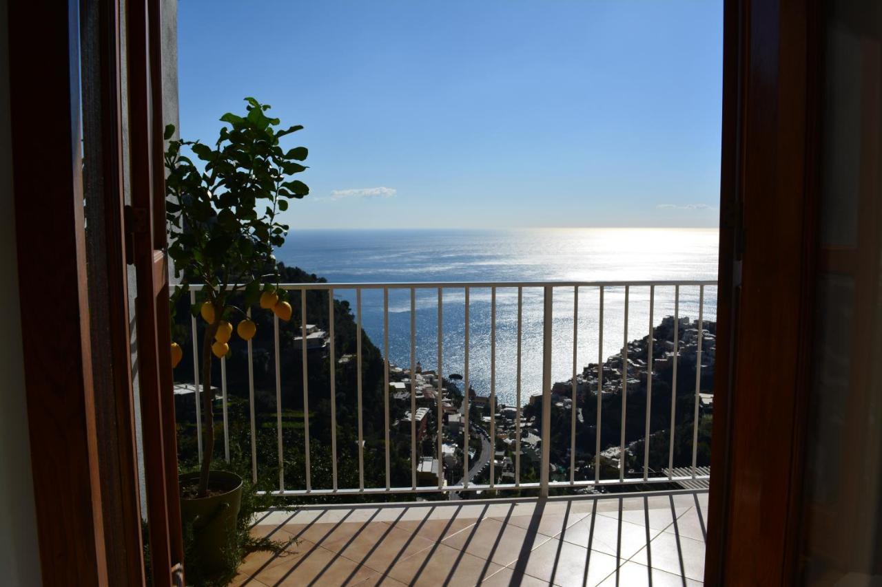 Casa Rossia Breathtaking Sea View Apartment In Positano Ngoại thất bức ảnh